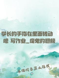 学长的手指在里面转动 嗯 写作业